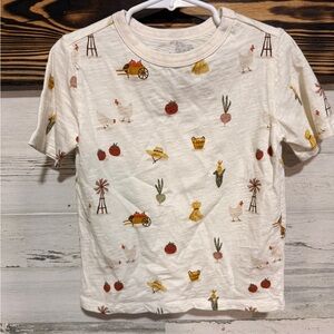 Little Co. By Lauren Conrad farm design tshirt